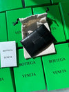 Intrecciato Cassette Card Wallet Black - BOTTEGA VENETA - BALAAN 4