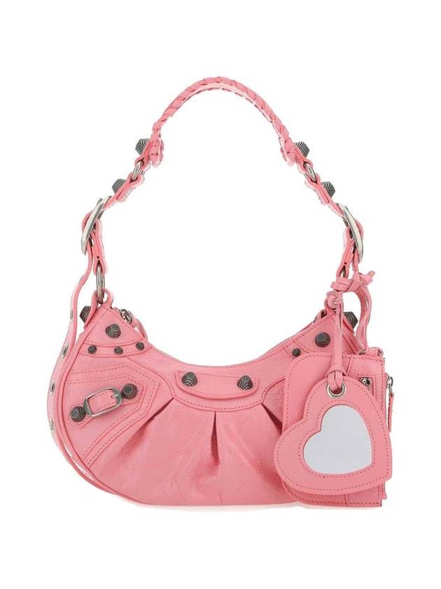 Le Cagole XS Lambskin Shoulder Bag Pink - BALENCIAGA - BALAAN 1