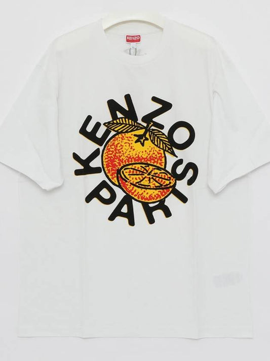 5TS279 4SG 02 Orange T shirt - KENZO - BALAAN 2