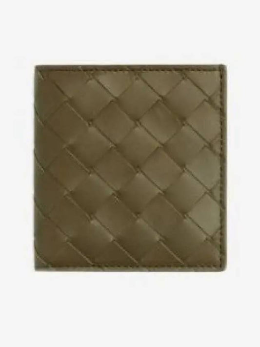 Intrecciato Slim Half Wallet Mud - BOTTEGA VENETA - BALAAN 2