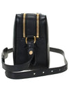 Vitello Phoenix Double Zipper Cross Bag Black - PRADA - BALAAN 4