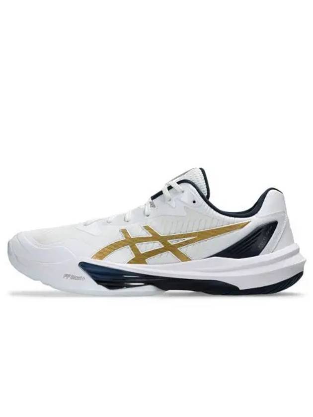 Sky Elite FF 3 Low Top Sneakers Pure Gold White - ASICS - BALAAN 1