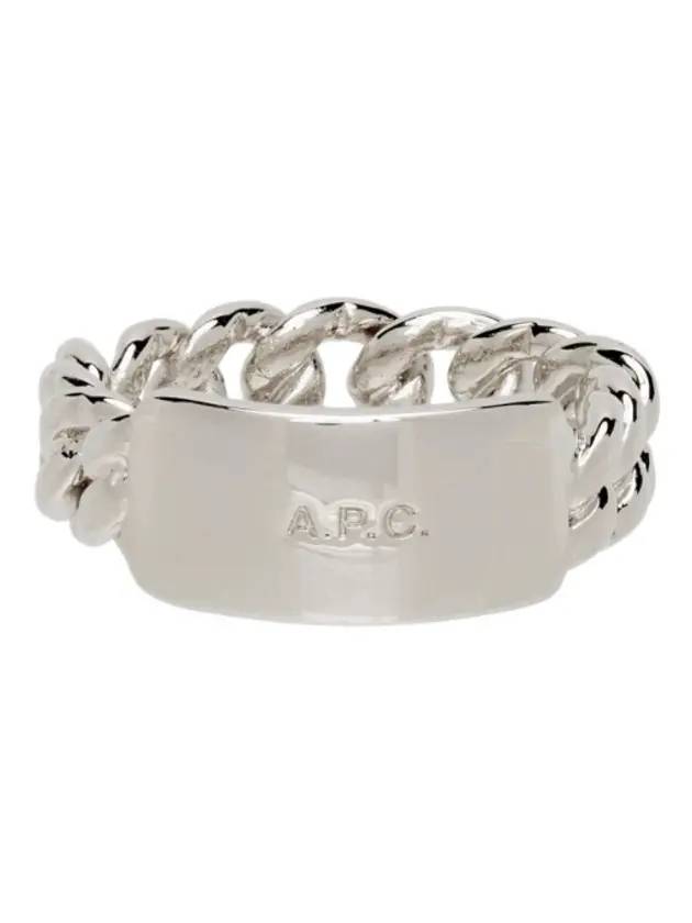 Darwin Chain Ring Silver - A.P.C. - BALAAN 1