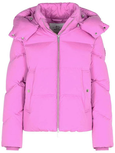 Woolrich 'Alsea' Fuchsia Polyamide Down Jacket - WOOLRICH - BALAAN 1