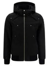 Ballistic Hooded Down Bomber Padding Black - MOOSE KNUCKLES - BALAAN 1