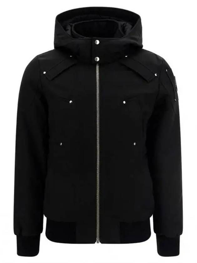 Ballistic Hooded Down Bomber Padding Black - MOOSE KNUCKLES - BALAAN 1