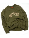 Headlight Sweatshirt Green I5WE02GR - IOEDLE - BALAAN 1