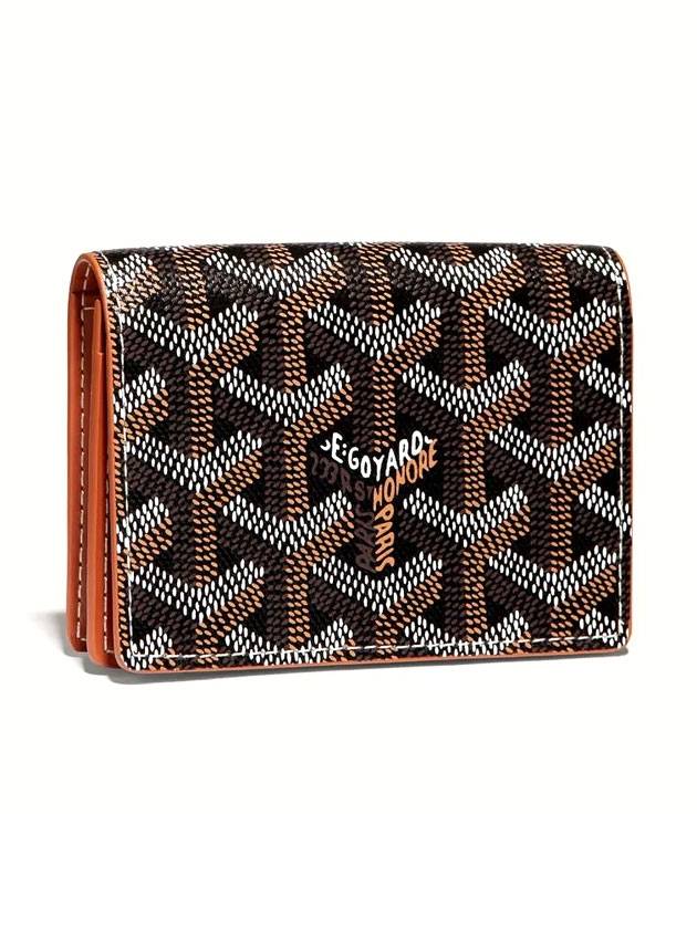 Malsherve Card Holder Black Tan - GOYARD - BALAAN 1