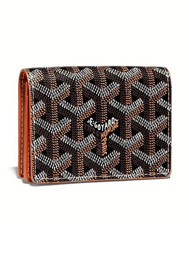 Malesherbes Card Wallet Black Tan - GOYARD - BALAAN 1