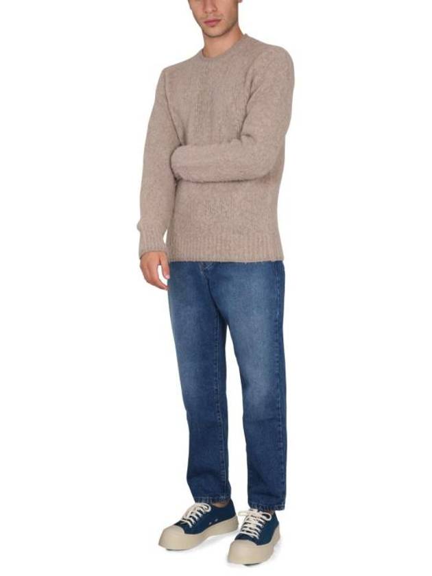 Brushed Knit Beige - AMI - BALAAN 3