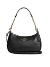 gold terry shoulder bag black - COACH - BALAAN 1