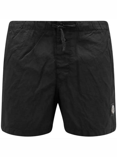 Swimming Nylon Trunk Shorts Black - STONE ISLAND - BALAAN 2