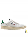 Medalist Green Tab Leather Low Top Sneakers White - AUTRY - BALAAN 2