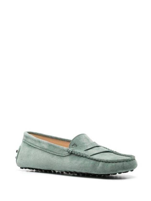 Gommino Suede Driving Shoes Green - TOD'S - BALAAN 3