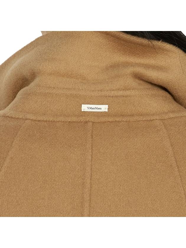 Esturia Long Single Coat Camel - MAX MARA - BALAAN 9