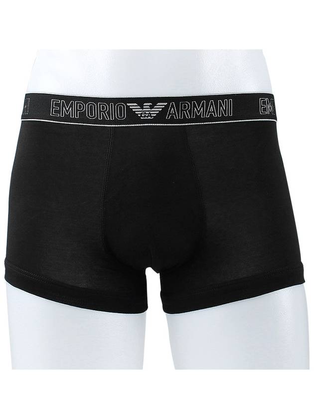 Cotton Briefs 2 Pack Black - EMPORIO ARMANI - BALAAN 3