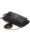 Matelasse Nappa Leather Shoulder Bag Black - MIU MIU - BALAAN 5