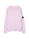 Cotton Crepe Knit Top Pink - CP COMPANY - BALAAN 1