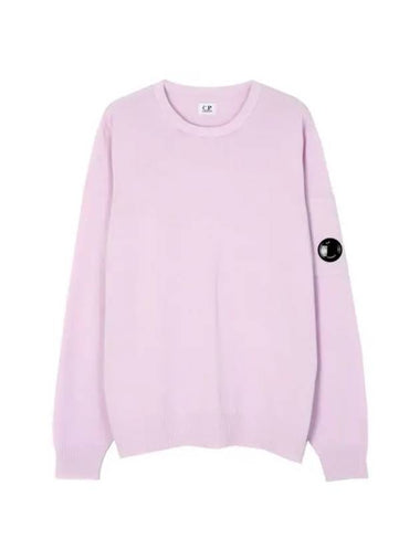 Cotton Crepe Knit Top Pink - CP COMPANY - BALAAN 1