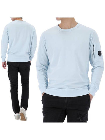 Light Fleece Sweatshirt 16CMSS032A 806 - CP COMPANY - BALAAN 1