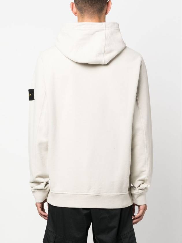 Garment Dyed Hoodie Plaster - STONE ISLAND - BALAAN 6