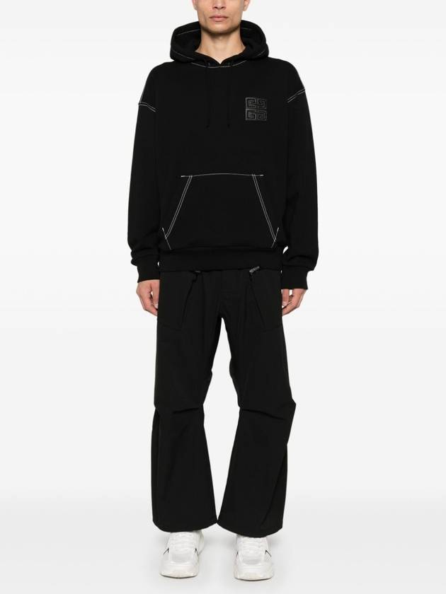 4G Fleece Hood Black - GIVENCHY - BALAAN 3