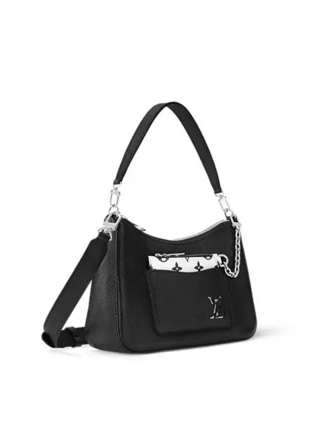 Marelle Epi Shoulder Bag Black - LOUIS VUITTON - BALAAN 3