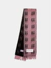 Reversible Logo Scarf Pink - MARNI - BALAAN 2