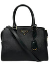 Saffiano Tote Shoulder Bag Black 1BA164 2EDV F0002 - PRADA - BALAAN 2