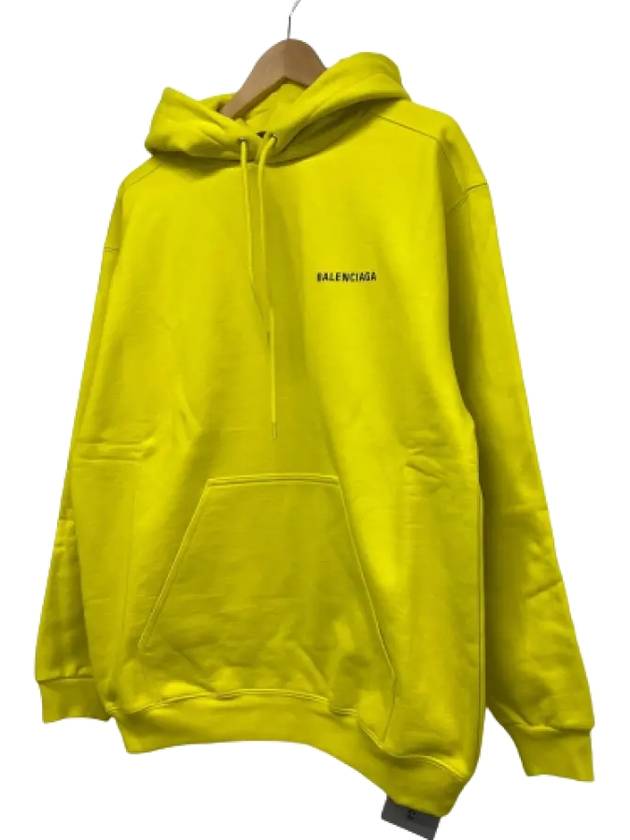 logo hood yellow 600583 TIV84 7440 - BALENCIAGA - BALAAN.