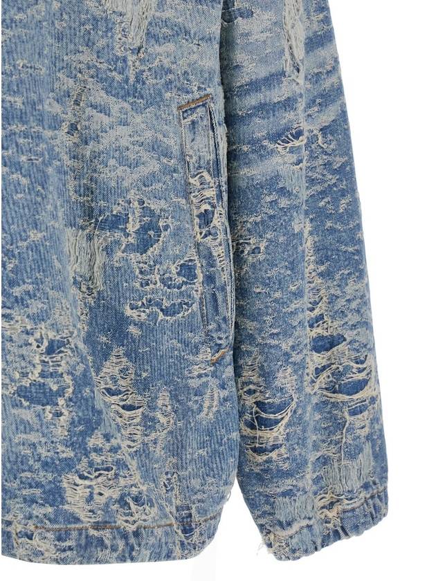 Denim Jacquard Destroy - DIESEL - BALAAN 3