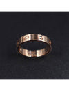 Women s Cartier B4050749 18K Pink Gold Love 1 Point Diamond Wedding Band Ring No 49 gt Gangbuk used luxury goods - CARTIER - BALAAN 6