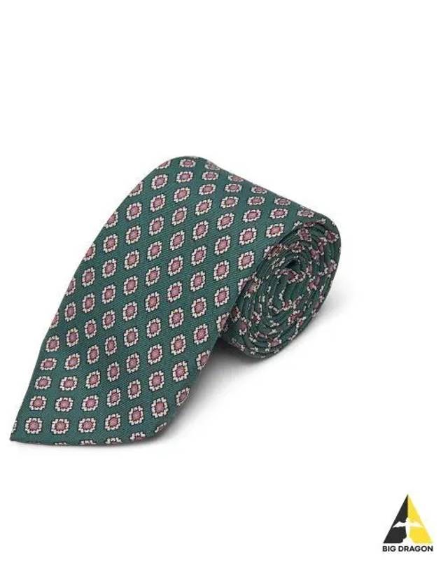 knitted silk tie green - POLO RALPH LAUREN - BALAAN 1