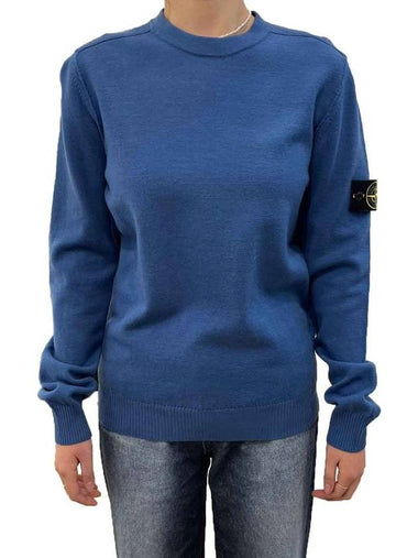 Wappen Patch Blue Knit 7315591A1 V0043 - STONE ISLAND - BALAAN 1