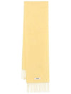 Rescharpe Carot Muffler Yellow - JACQUEMUS - BALAAN 1