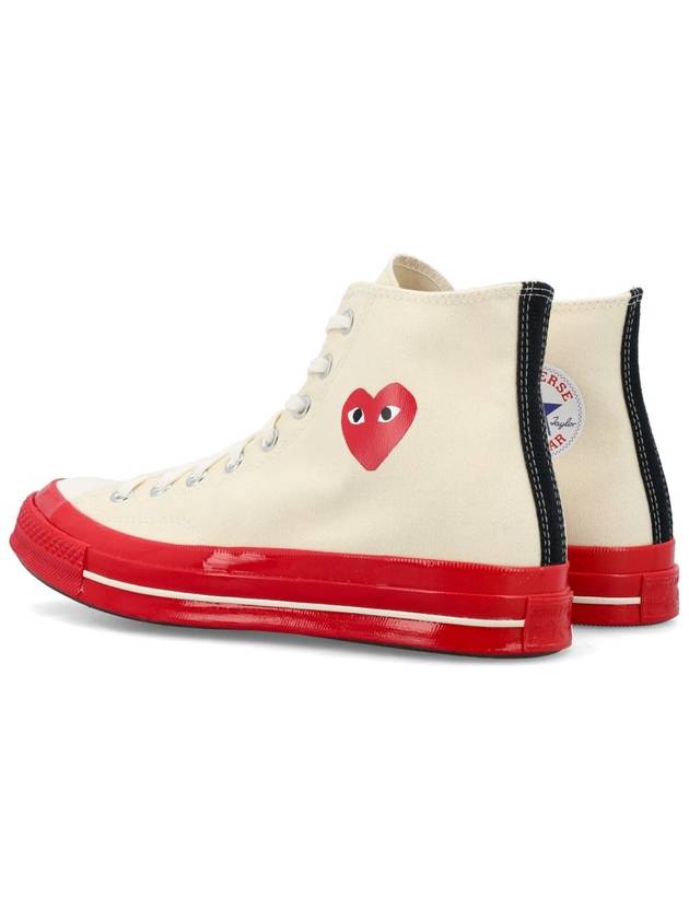 Comme Des Garçons Play X Converse Chuck 70 Cdg High Red Sole - COMME DES GARCONS PLAY - BALAAN 4