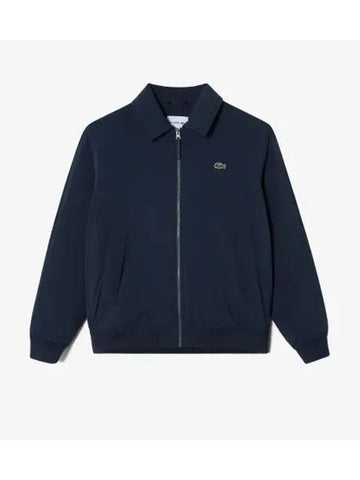 Men s collar type padded aviation jumper dark navy - LACOSTE - BALAAN 1