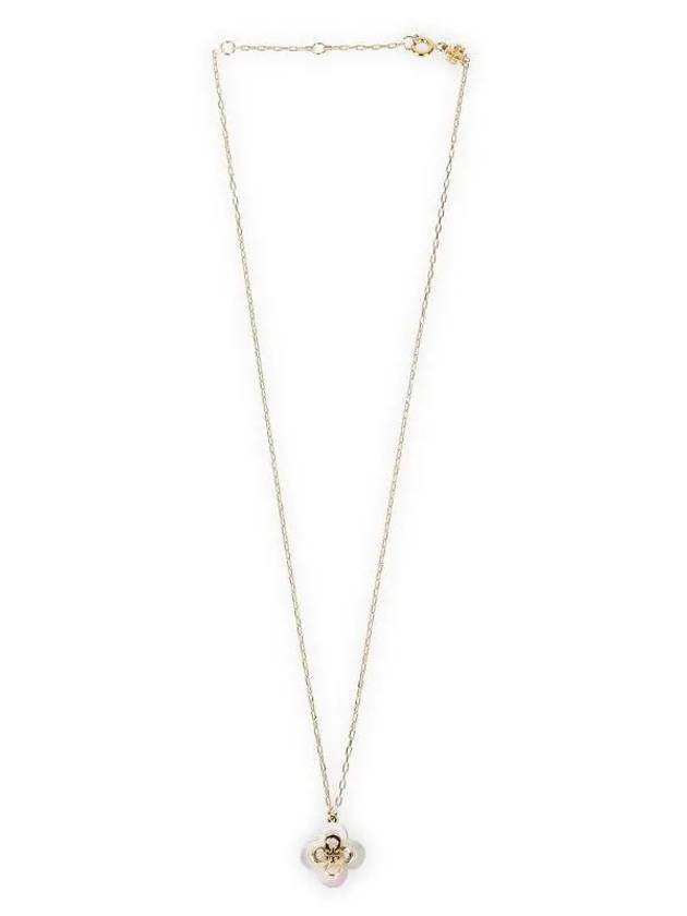 Women Kira Clover Pendant Necklace Gold 157218 700 - TORY BURCH - BALAAN 2