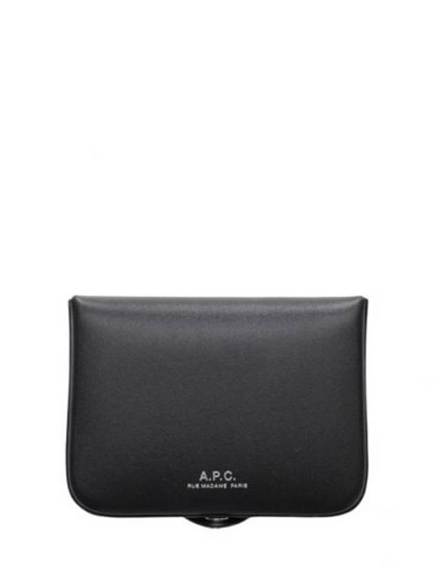 Josh Leather Coin Wallet Black - A.P.C. - BALAAN 2