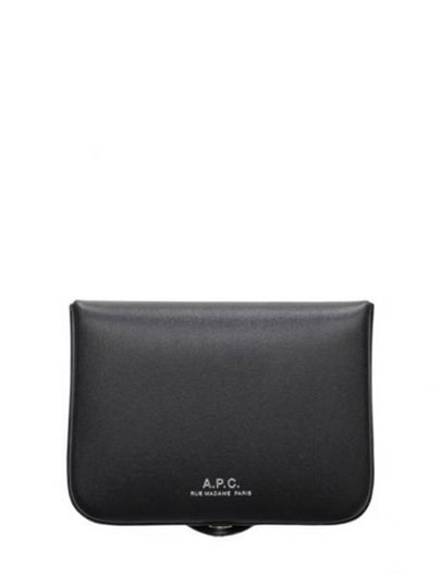 Josh Leather Coin Wallet Black - A.P.C. - BALAAN 2