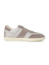 Leather Suede Low Top Sneakers Grey - TOD'S - BALAAN 5