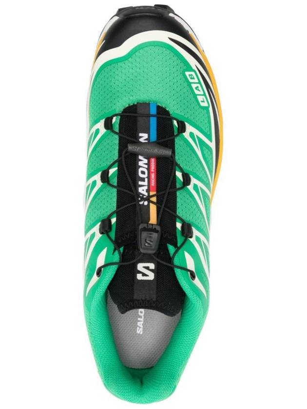 XT 6 Low Top Sneakers Bright Green - SALOMON - BALAAN 4