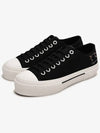 Check Ekd Cotton Low Top Sneakers Black - BURBERRY - BALAAN 3