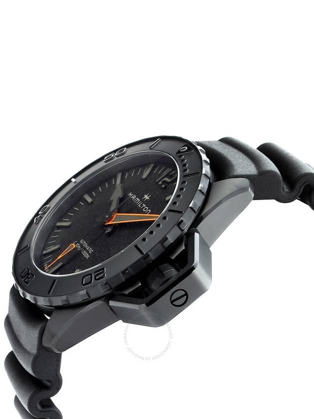 Hamilton Khaki Navy Frogman Automatic Black Dial Men's Watch H77845330 - HAMILTON - BALAAN 2