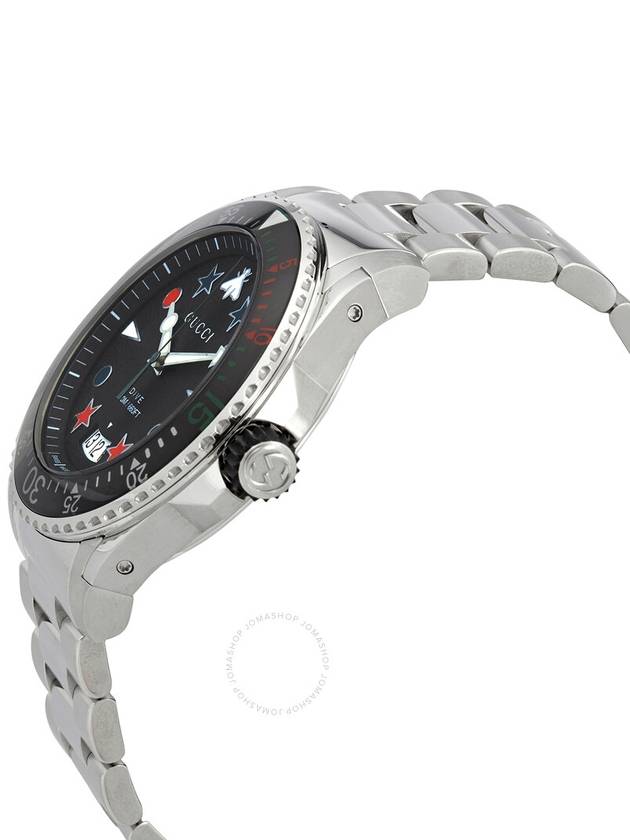 Dive 45mm Quartz Metal Watch Silver - GUCCI - BALAAN 3