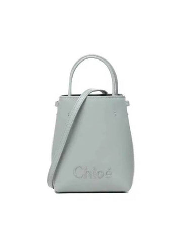 Sense Micro Calfskin Tote Bag Mint - CHLOE - BALAAN 1