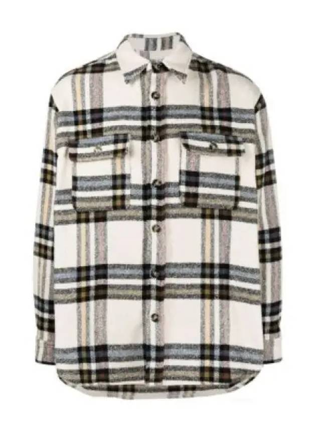 Men's Check Jacket Beige - ISABEL MARANT - BALAAN 2