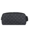 Dopp Kit Monogram Eclipse Pouch Bag Black - LOUIS VUITTON - BALAAN 1