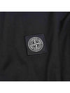 Logo Patch Short Sleeves T-Shirt Black - STONE ISLAND - BALAAN 5