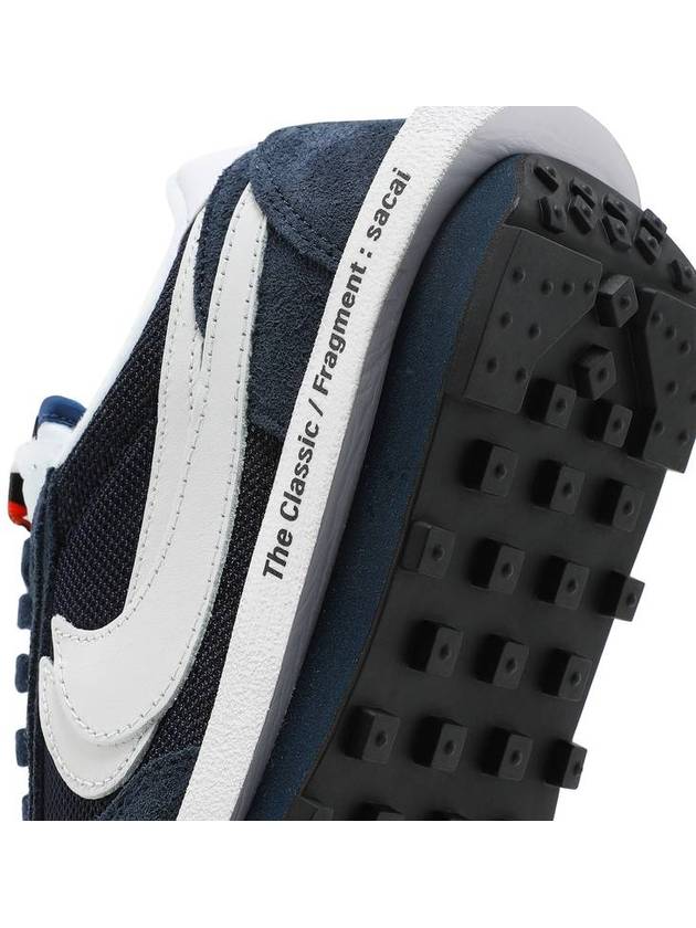 Sakai Fragment LD Waffle Low Top Sneakers Blackened Blue - NIKE - BALAAN 9